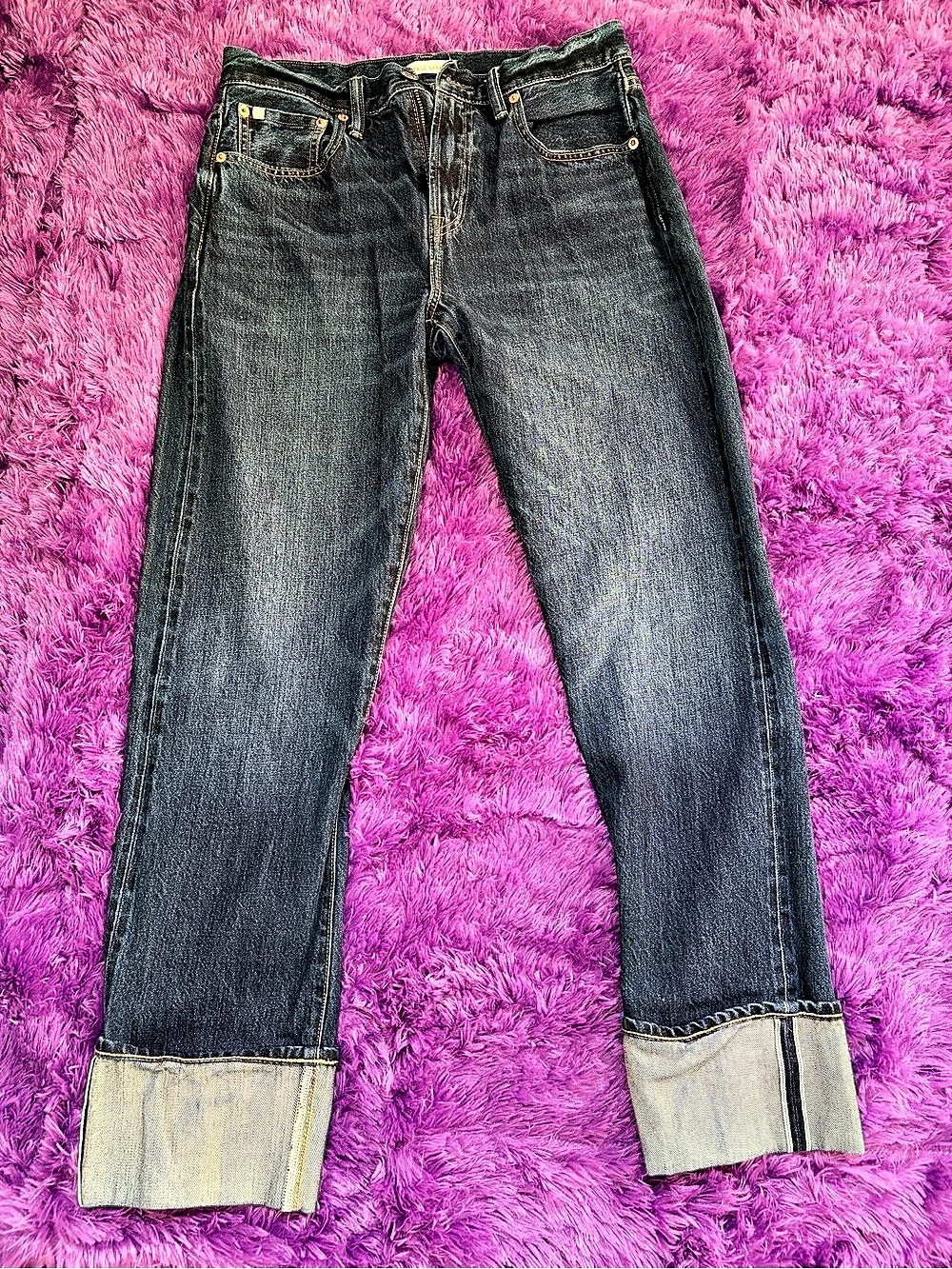 AEO Vintage Straight Leg Blue